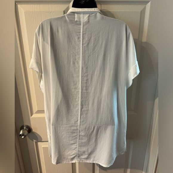 DEAR JOHN DENIM
CALI TIE FRONT SHIRT WHITE Size M - Picture 7 of 13